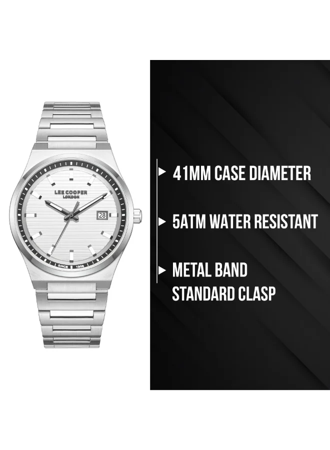 Lee Cooper  Men's METAL Analog Watch LC08288.330 - 41 mm for Men | Best Price UAE